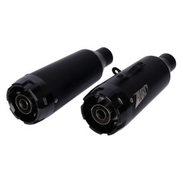 BLACK EXHAUST SYSTEM 2-INTO-2 ZARD EU APPROVED HARLEY DAVIDSON RH 975 NIGHTSTER ABS 2022-25