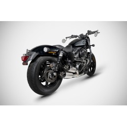 INOX EXHAUST SYSTEM 2-INTO-2 ZARD EU APPROVED HARLEY DAVIDSON RH 975 NIGHTSTER ABS 2022-25