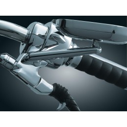 CHROM-ABDECKUNGEN FÜR BREMS- UND KUPPLUNGSSTEUERUNG HARLEY DAVIDSON FLH FLT TOURING 96-07