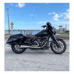 SYSTÈME D'ÉCHAPPEMENT KODLIN 2EN1 NEXT LEVEL INOX APPROUVÉ UE HARLEY DAVIDSON TOURING 2017-24