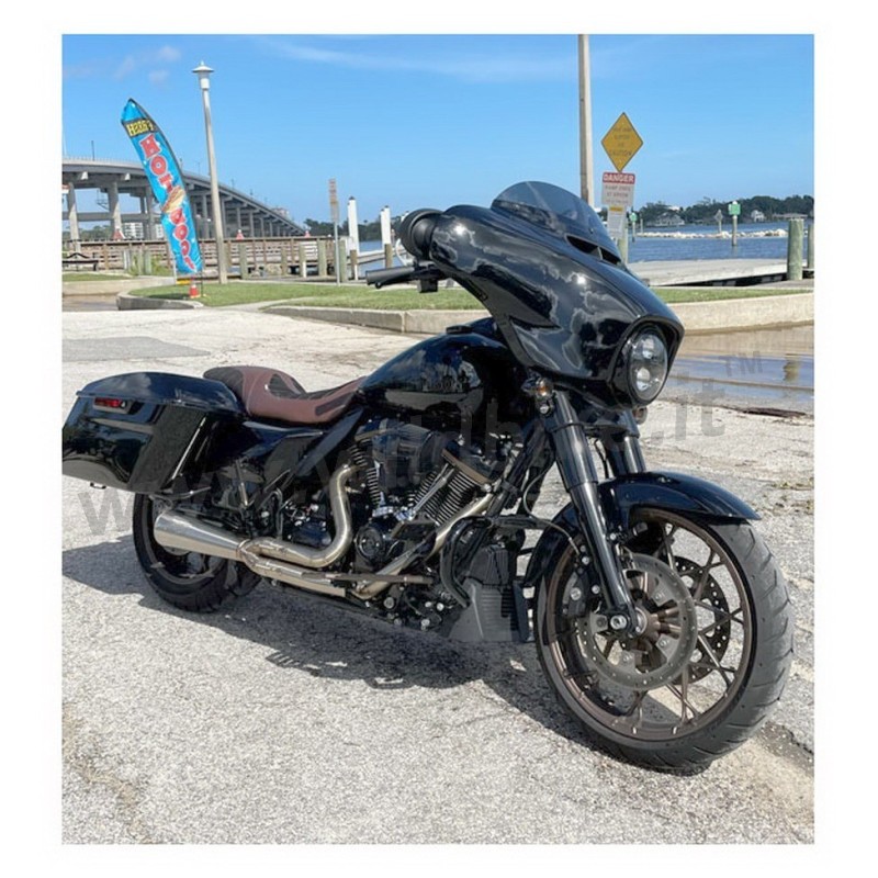 SCARICO COMPLETO KODLIN 2IN1 NEXT LEVEL INOX OMOLOGATO HARLEY DAVIDSON TOURING 2017-24