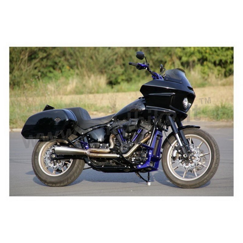 AUSPUFF SYSTEMS KODLIN 2IN1 NEXT LEVEL INOX EU-ZULASSUNG HARLEY DAVIDSON SOFTAIL 2018-24