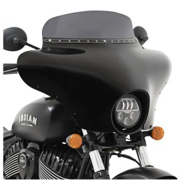 BATWING FAIRING CARÉNAGE PARE-BRISE NOIR INDIAN INDIAN CHIEF 2022-25