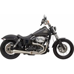 SYSTEME D'ECHAPPEMENTS BASSANI ROAD RAGE III 2EN1 INOX HARLEY DAVIDSON FXD DYNA 93-17