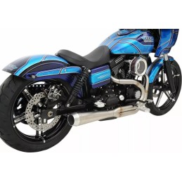 EXHAUST SYSTEM BASSANI ROAD RAGE III 2INTO1 INOX HARLEY DAVIDSON FXD DYNA 93-17