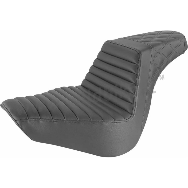 SELLE COMFORT STEP UP T&R DIAMOND AVEC GEL HARLEY DAVIDSON FLFB/FLFBS SOFTAIL FAT BOY 18-24