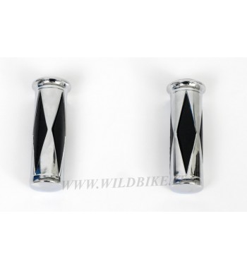 MANOPOLE CROMATE DIAMOND DA 25,4 MM.