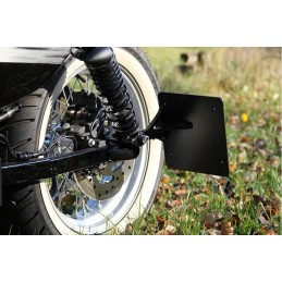 SEITENSTÜTZ KIT CULT WERK SCHWARZES FÜR KENNZEICHENHALTER HARLEY DAVIDSON XL SPORTSTER 04-22