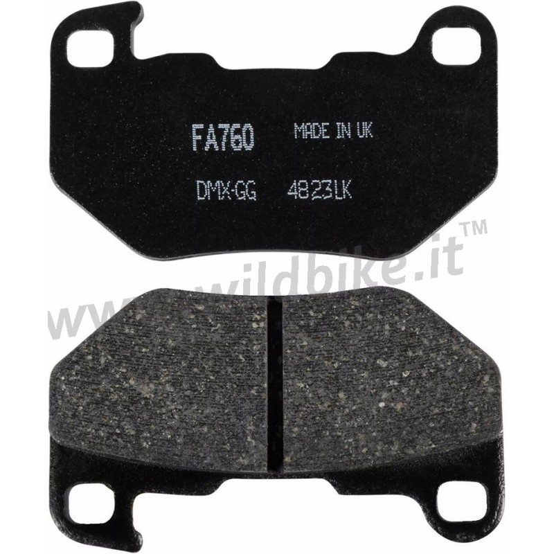 PLAQUETTES DE FREIN ARRIÈRE EBC SEMI-SINTERED HARLEY DAVIDSON RH 1250 SPORTSTER S 2021-25