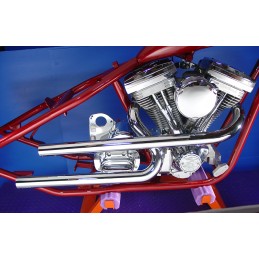 LUFTFILTERKASTEN KIT BOX ROUND NEW ERA CHROME HARLEY DAVIDSON XL SPORTSTER 2007-2021