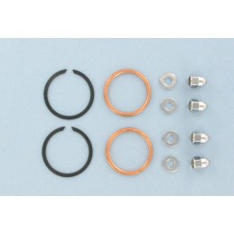 AUSPUFFDICHTUNGSSATZ KUPFER ACORN NUTS EDELSTAHL AUSPUFF FÜR HARLEY DAVIDSON
