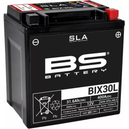 BATTERY HIGH PERFORMANCE AGM BS BIX30L SLA 12V 30 AH HARLEY DAVIDSON FLH FLT TOURING 1999-24
