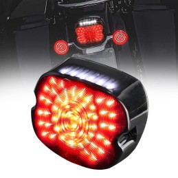 RÜCKLICHT LED TAIL LIGHT WEB SLIM EU ZUGELASSEN HARLEY DAVIDSON 1999-2024