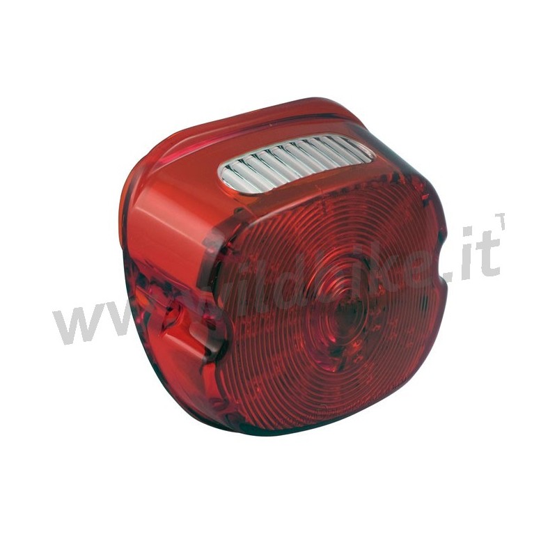FANALINO POSTERIORE OMOLOGATO WEB LED ROSSO SLIM HARLEY DAVIDSON 1999-2024