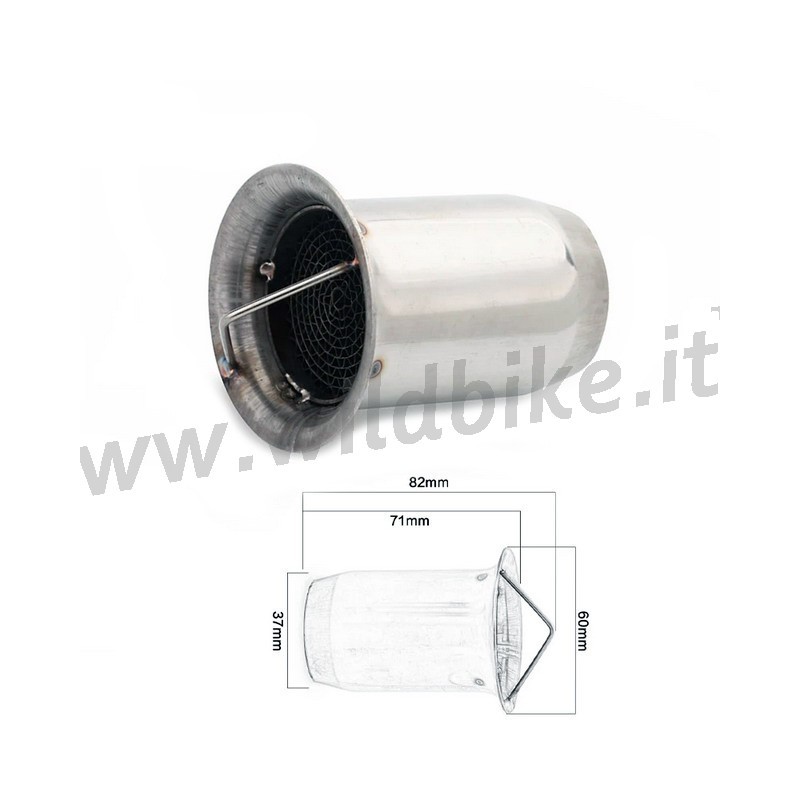 KATALYSATOR EINSATZ DB KILLER 60 MM STD FÜR AUSPUFF MOTORRAD UND HARLEY DAVIDSON