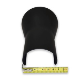 HEAT SHIELD SHORT LENGHT 14 CM BLACK FOR EXHAUST MUFFLERS MOTORCYCLE