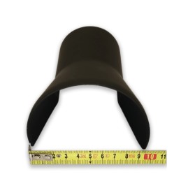 HEAT SHIELD SHORT LENGHT 14 CM BLACK FOR EXHAUST MUFFLERS MOTORCYCLE