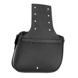 BORSE LATERALI IN PELLE CRUISER CLASSIC LARGE MOTO CUSTOM E HARLEY DAVIDSON