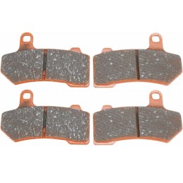 PLAQUETTES DE FREIN EBC BRAKES SINTERED KIT COMPLETES HARLEY DAVIDSON VRSC V-ROD NIGHT ROD 2006-17