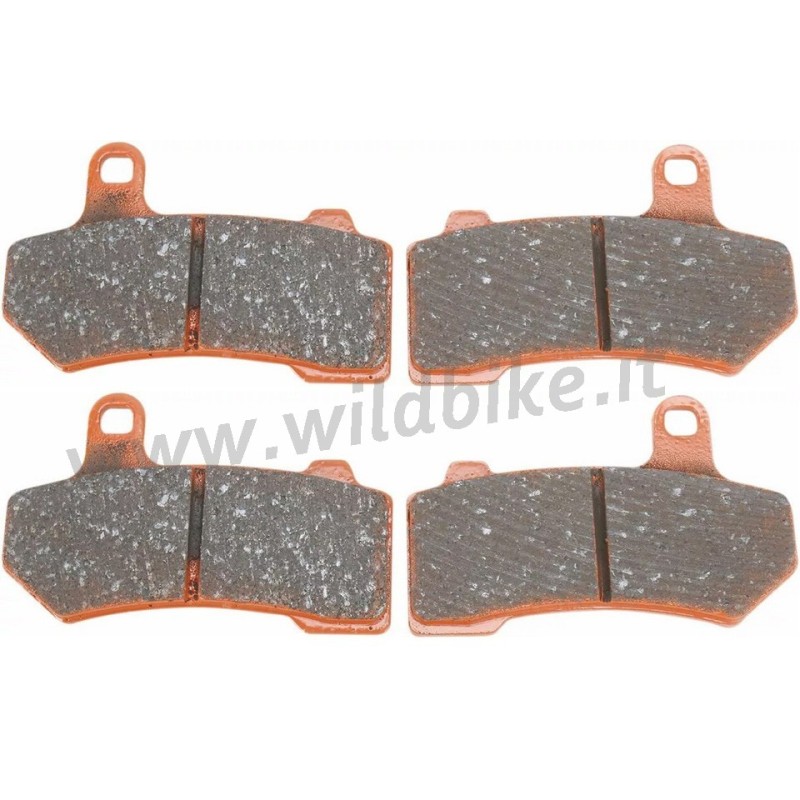 KOMPLETTE KIT BREMSBELÄGE EBC BRAKES SINTERED HARLEY DAVIDSON VRSC V-ROD NIGHT ROD 2006-17