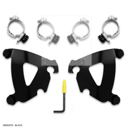 BLACK ROAD WARRIOR FAIRING WINDSHIELD INDIAN CHIEF 2022-25