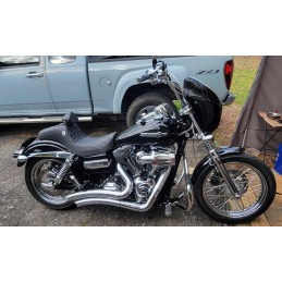 SELLE CONFORT AVEC GEL SDC PRO SERIES PERFORMANCE DIAMOND HARLEY DAVIDSON FXD DYNA 06-17