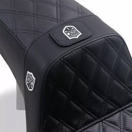 COMFORT GEL SEAT SDC PRO SERIES DIAMOND HARLEY DAVIDSON FXD DYNA 06-17