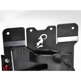 SIDE MOUNT LICENSE PLATE BRACKET BLACK HARLEY DAVIDSON XL SPORTSTER 2004-22