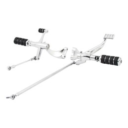 COMANDI AVANZATI DELUXE CROMATI PER HARLEY DAVIDSON XL SPORTSTER 04-13