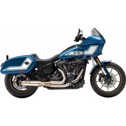 EXHAUST BASSANI 2INTO1 SUPER BIKE 4" INOX HARLEY DAVIDSON FXLRST LOW RIDER ST 2022-2026