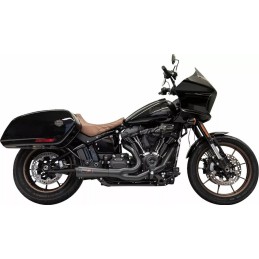 SCARICO BASSANI 2IN1 ROAD RAGE RIPPER SHORT NERO HARLEY DAVIDSON FXLRST LOW RIDER ST 2021-2024