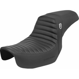 SELLE CONFORT AVEC GEL SDC PRO SERIES FIBRE DE CARBONE HARLEY DAVIDSON FXD DYNA 06-17