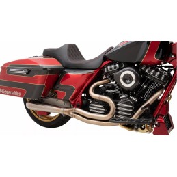 SCARICO MARMITTA BASSANI ROAD RAGE III 2IN1 INOX CORTO HARLEY DAVIDSON FLH FLT TOURING 2017-24