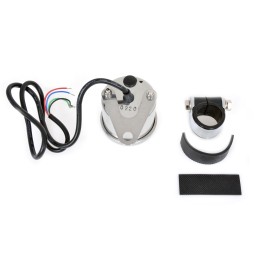 COMPTE-TOUR ÉLECTRONIQUE ACIER MINI 60 MM FONDS NOIR HONDA VT 750 C4 SHADOW 04-07