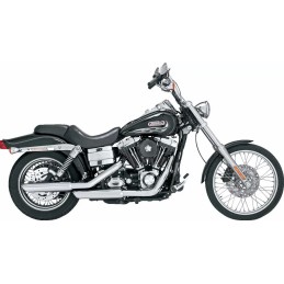 KIT STAGE 1 SCARICHI SLIP-ON VANCE & HINES 2IN2 HARLEY DAVIDSON FXDB DYNA STREET BOB 2014-17