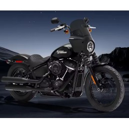WINDSHIELD CLUB STYLE 11" HARLEY DAVIDSON FXBB SOFTAIL STREET BOB 2018-2024