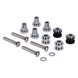CHROME DOCKING HARDWARE KIT SIDE PLATES SISSYBAR HARLEY DAVIDSON SOFTAIL 2018-2025
