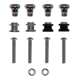 CHROME DOCKING HARDWARE KIT SIDE PLATES SISSYBAR HARLEY DAVIDSON SOFTAIL 2018-2025