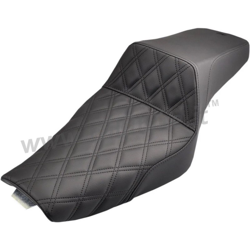COMFORT SEAT STEP UP DIAMOND WITH GEL 3.3 GAL HARLEY DAVIDSON XL SPORTSTER 2004-21