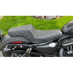 COMFORT SEAT STEP UP LS WITH GEL 3.3 GAL HARLEY DAVIDSON XL SPORTSTER 2004-21
