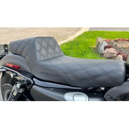 SELLA COMFORT STEP UP LS AL GEL 3.3 GAL HARLEY DAVIDSON XL SPORTSTER 2004-21