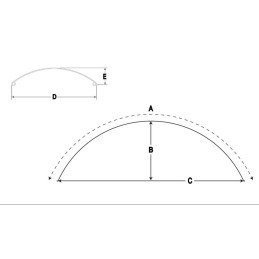 PARAFANGO POSTERIORE 59847-04 PER HARLEY DAVIDSON XL SPORTSTER 2004-2021