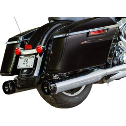 AUSPUFF SCHALLDÄMPFER SLIP-ON S&S MK45 THRUSTER CB HARLEY DAVIDSON FLH FLT TOURING 1995-2016