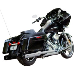 AUSPUFF SCHALLDÄMPFER SLIP-ON S&S MK45 THRUSTER CB HARLEY DAVIDSON FLH FLT TOURING 1995-2016