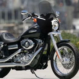 WINDSHIELD CLUB WARRIOR 15.75" SOLAR HARLEY DAVIDSON FXDB DYNA STREET BOB 2006-17