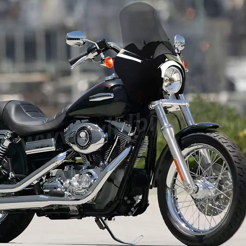 WINDSCHUTZSCHEIBE CLUB WARRIOR 15.75" SOLAR HARLEY DAVIDSON FXDB DYNA STREET BOB 2006-17