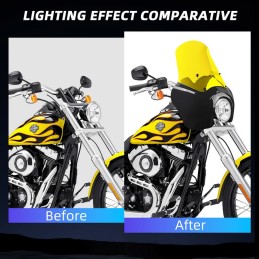 PARABREZZA SUPERIORE PER CUPOLINO CLUB WARRIOR 15.75" HARLEY DAVIDSON