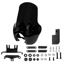 PARE-BRISE CARÉNAGE CLUB WARRIOR 15.75" DARK HARLEY DAVIDSON FXDB DYNA STREET BOB 2006-17