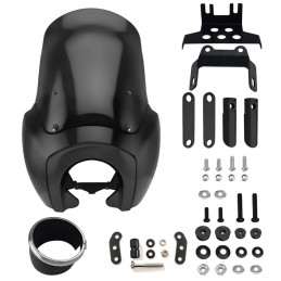 PARABREZZA CUPOLINO CLUB WARRIOR 15" DARK HARLEY DAVIDSON FXLRS SOFTAIL LOW RIDER S 2020-24