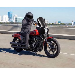 WINDSHIELD CLUB WARRIOR 15" DARK HARLEY DAVIDSON FXBB SOFTAIL STREET BOB 2018-24